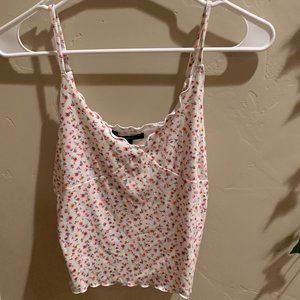 Flowery Tank Top